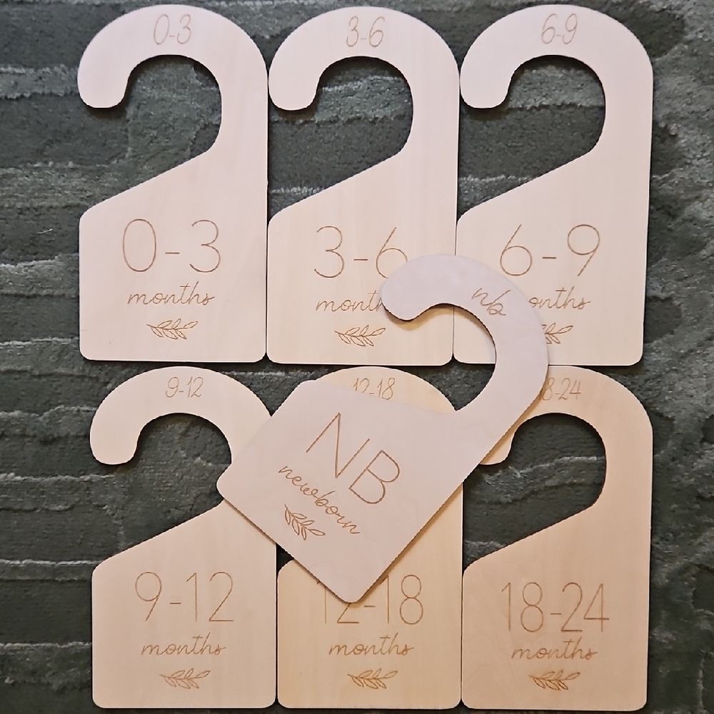Wooden Baby Closet Dividers